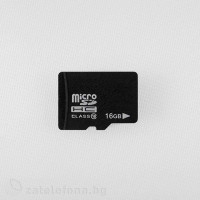 16 GB microSD карта със скорост 10 MB/s ( Class 10 ) 