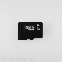 2 GB microSD карта със скорост 4 MB/s ( Class 4 ) 