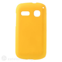 Пластмасов калъф за Alcatel One Touch Pop C3 - жълт
