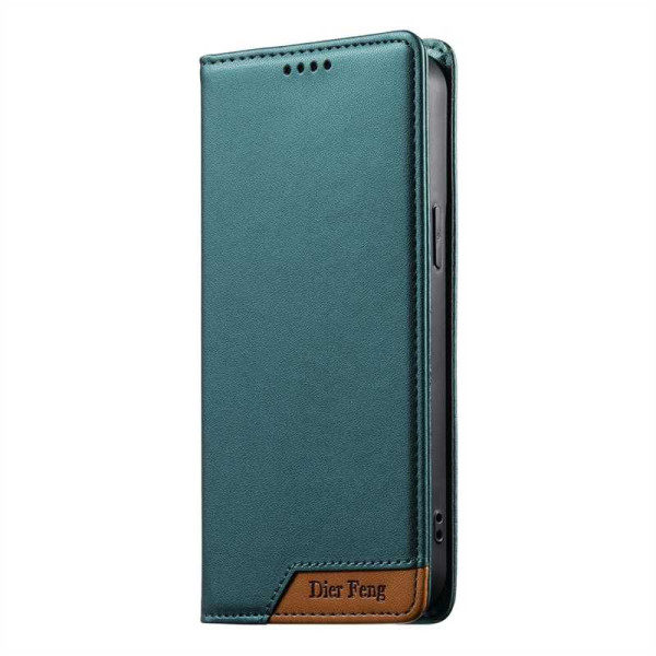 Калъф тип портмоне марка DIERFENG за Honor 600 - зелен Калъф тип портмоне марка DIERFENG за Honor 600 - зелен