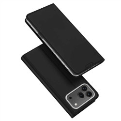 Тънък калъф страничен flip марка DUX DUCIS за Honor 600/600 Pro – черен