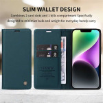 Калъф страничен flip марка YIKATU за Honor 600/600 Pro – тюркоазен - 0