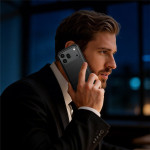 Силиконов гръб Rugged Armor за Honor 600/600 Pro - черен - 2