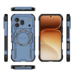 Хибриден гръб за с магнит MAGSAFE за Honor 600 Pro - тъмно син - 1