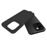 Силиконов гръб за Honor 600 Smart - черен - 0