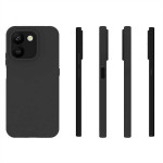 Силиконов гръб за Honor 600 Smart - черен - 2