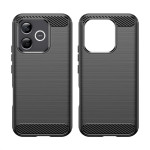 Силиконов гръб Rugged Armor за Honor 600 Lite - черен - 2