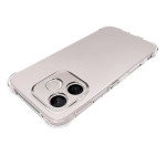 Силиконов гръб с подсилени ръбове за Honor 600 Lite - прозрачен - 0