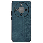 Силиконов гръб с покритие от кожа марка AZNS за Honor Magic8 Lite - зелен - 0
