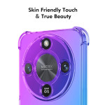 Силиконов гръб за Honor Magic8 Lite - лилаво син - 0