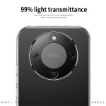 Силиконов гръб марка MOFI за Honor Magic8 Lite - прозрачен - 3