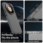 Прозрачен силиконов гръб за Honor Magic8 Lite - сив - 3