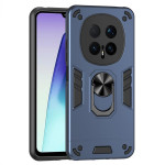 Хибриден гръб със стойка за Honor Magic8 Pro - тъмно син