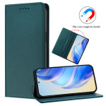 Кожен калъф тип портмоне марка RINACASIS за Honor Magic8 Pro - тюркоазен - 1 Кожен калъф тип портмоне марка RINACASIS за Honor Magic8 Pro - тюркоазен - 1