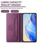 Кожен калъф тип портмоне марка RINACASIS за Honor Magic8 Pro – лилав - 0 Кожен калъф тип портмоне марка RINACASIS за Honor Magic8 Pro – лилав - 0