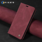 Калъф страничен flip марка YIKATU за Honor Magic8 Pro – винено червен - 3 Калъф страничен flip марка YIKATU за Honor Magic8 Pro – винено червен - 3