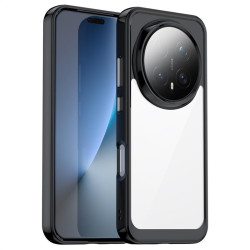 Силиконов гръб Rugged Armor за Honor Magic8 Pro - черна рамка