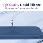 Силиконов гръб за Honor Magic8 Pro - тъмно син - 2