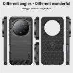 Силиконов гръб марка MOFI за Honor Magic8 Pro - черен - 2