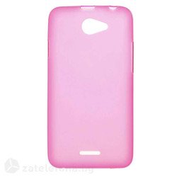 Силиконов калъф за HTC Desire 516 - розов