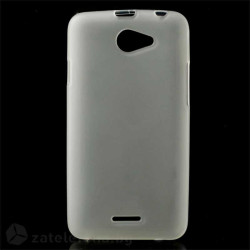 Силиконов калъф за HTC Desire 516 - бял