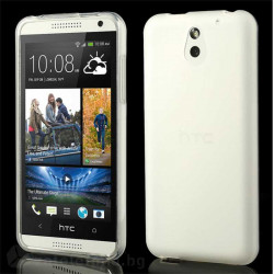 Силиконов калъф за HTC Desire 610 - бял