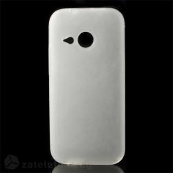 Силиконов калъф за HTC One mini 2 - бял