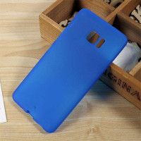 Силиконов калъф за HTC U Ultra - тъмно син