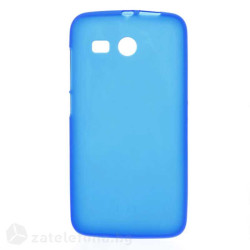 Силиконов калъф за Huawei Ascend Y511 - тъмно син