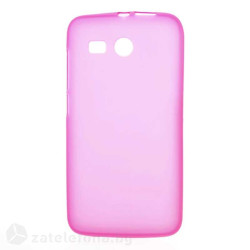 Силиконов калъф за Huawei Ascend Y511 - розов