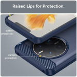 Силиконов гръб Rugged Armor за Huawei Mate 50 Pro - тъмно син - 0