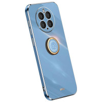 Хибриден гръб със стойка тип пръстен марка XINLI за Huawei Mate 50 Pro - син