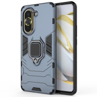Хибриден гръб със стойка за Huawei Nova 10 Pro - стоманено син