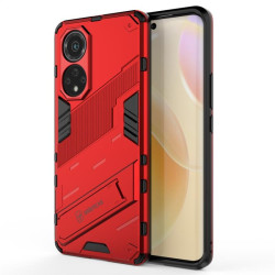 Хибриден гръб със стойка марка BIBERCAS за Huawei Nova 9 - червен