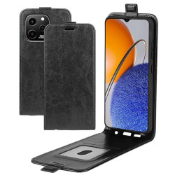 Кожен калъф flip за Huawei nova Y61 - черен