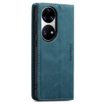Калъф страничен flip марка CASEME за Huawei P50 Pro – тюркоазен - 2 Калъф страничен flip марка CASEME за Huawei P50 Pro – тюркоазен - 2