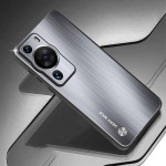 Алуминиев гръб за Huawei P60 Pro - сребрист - 1