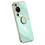 Хибриден гръб със стойка тип пръстен марка XINLI за Huawei P60 Pro - зелен