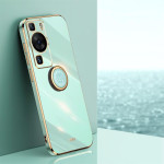 Хибриден гръб със стойка тип пръстен марка XINLI за Huawei P60 Pro - зелен - 2
