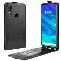 Кожен калъф flip за Huawei P Smart Z - черен