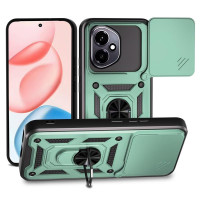 Хибриден гръб със стойка и слайдър за камера за HONOR 400 5G - зелен