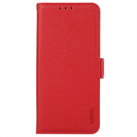 Кожен калъф страничен flip марка ABEEL за HONOR 400 5G – червен
