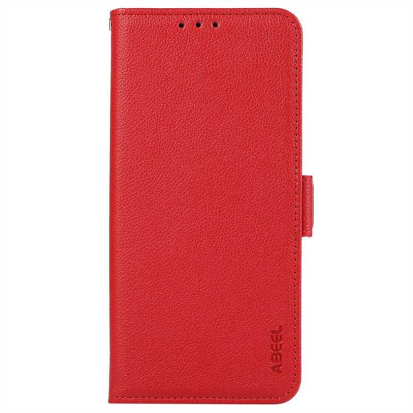 Кожен калъф страничен flip марка ABEEL за HONOR 400 5G – червен Кожен калъф страничен flip марка ABEEL за HONOR 400 5G – червен