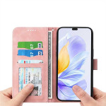 Калъф тип портмоне марка DIERFENG за HONOR 400 5G - розов - 2 Калъф тип портмоне марка DIERFENG за HONOR 400 5G - розов - 2