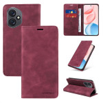 Калъф страничен flip марка BETOPNICE за HONOR 400 5G – винено червен - 0
