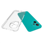 Силиконов гръб с подсилени ръбове за HONOR 400 5G - прозрачен - 0