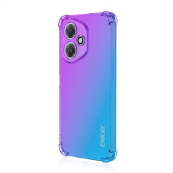 Силиконов гръб марка ENKAY за HONOR 400 5G -  цвят синьо - розов 