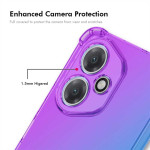 Силиконов гръб марка ENKAY за HONOR 400 5G -  цвят синьо - розов  - 2