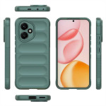 Подсилен силиконов гръб на ленти за HONOR 400 5G - зелен - 1