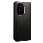 Кожен калъф тип портмоне с магнитна закопчалка за Honor 400 Pro 5G - черен - 2 Кожен калъф тип портмоне с магнитна закопчалка за Honor 400 Pro 5G - черен - 2